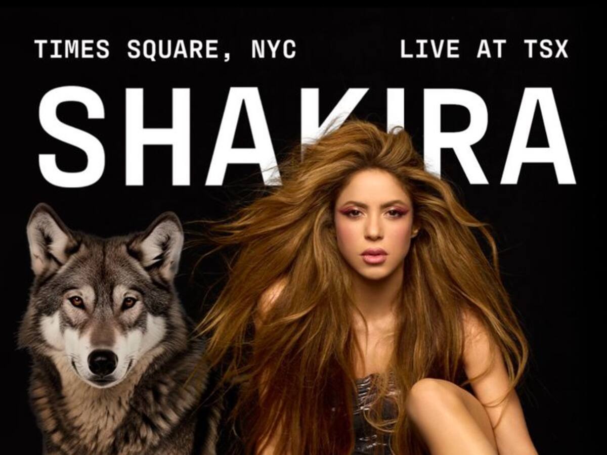 ¡Confirmado! Shakira dará un concierto gratis en Times Square