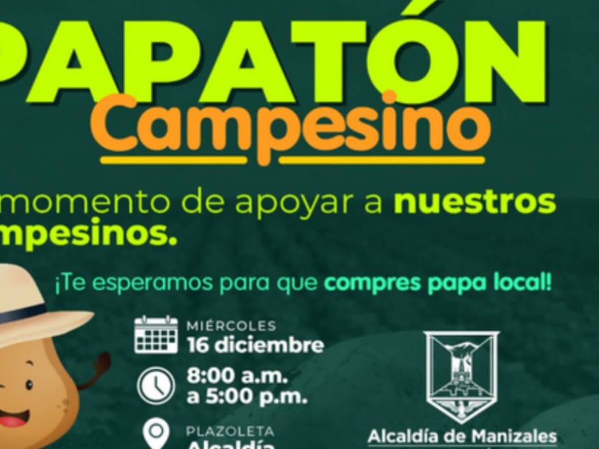 Mañana se realizará una papatón en Manizales
