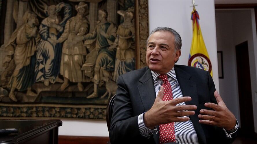 Óscar Naranjo niega injerencia de EE.UU. en acercamiento con el Clan del Golfo. Foto: Colprensa