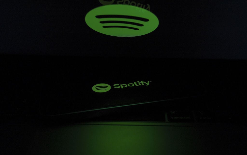 Spotify imagen de referencia. Foto: Ercin Erturk/Anadolu Agency via Getty Images