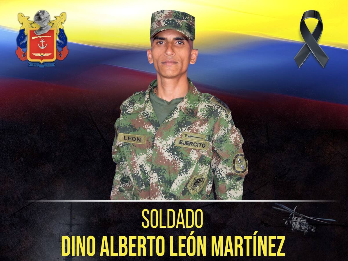 Soldado murió en combates con las disidencias de las Farc en Cauca