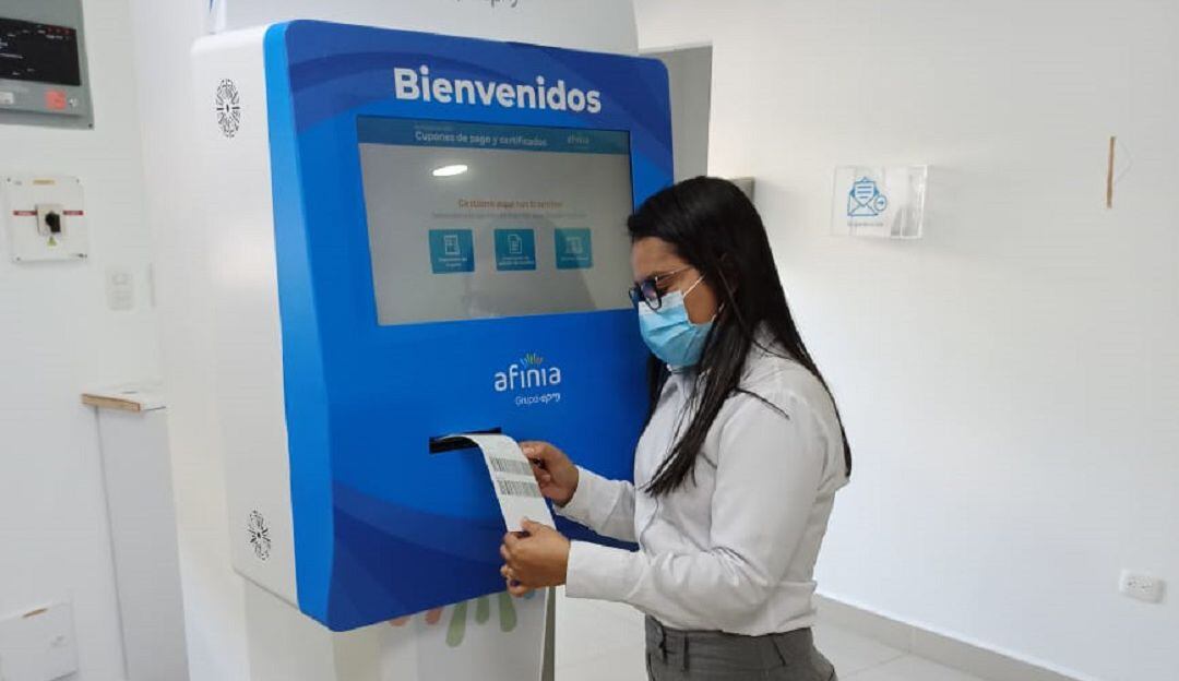 Los clientes pueden gestionar de manera ágil consultas, convenios de pago, imprimir duplicados, entre otros procesos