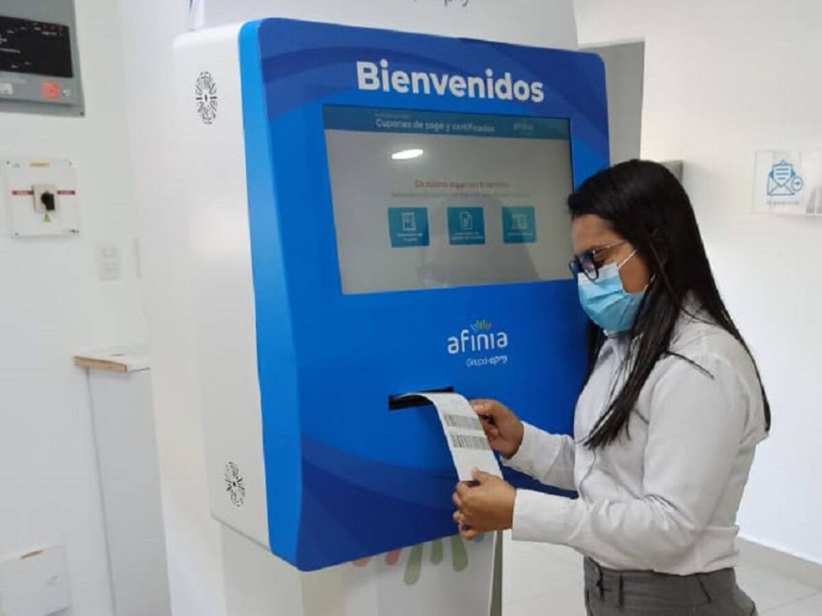 Afinia implementa módulos de autogestión y atención virtual en sus oficinas
