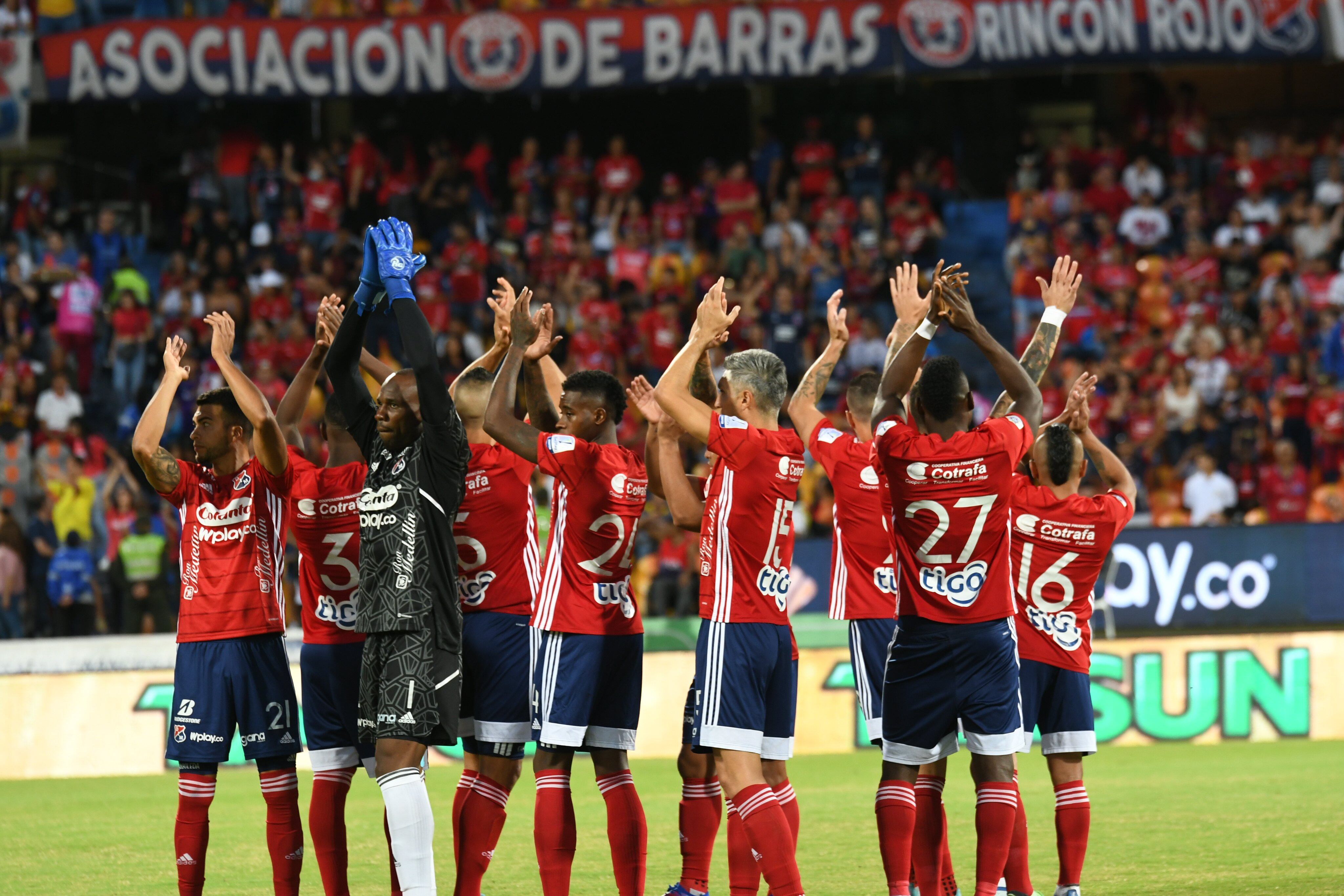 Independiente Medellín en victoria ante Deportivo Pereira / Foto: Twitter Medellín