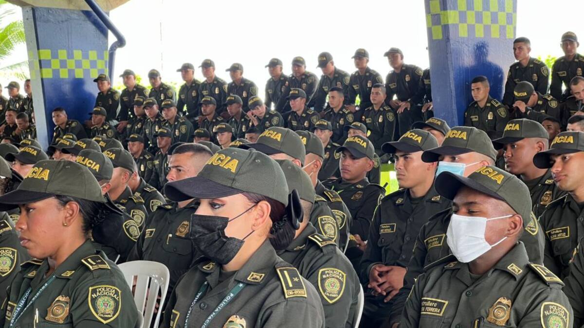 350 nuevos policías llegan para reforzar la seguridad de Barranquilla