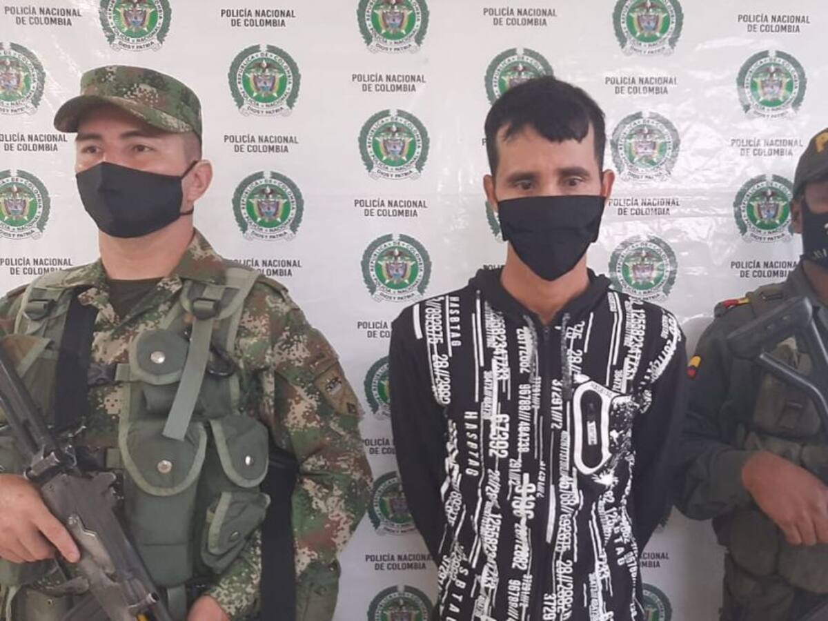 Cayó alias ´El Paisa´, presunto integrante del Clan del Golfo en Bolívar