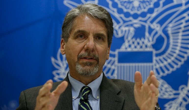 Kevin Whitaker, embajador de los Estados Unidos en Colombia