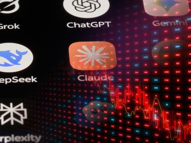 El desplome en las acciones de distintas compañías de tecnología jalonó la caída de mercados globales.
(Foto: Caracol Radio / Getty)