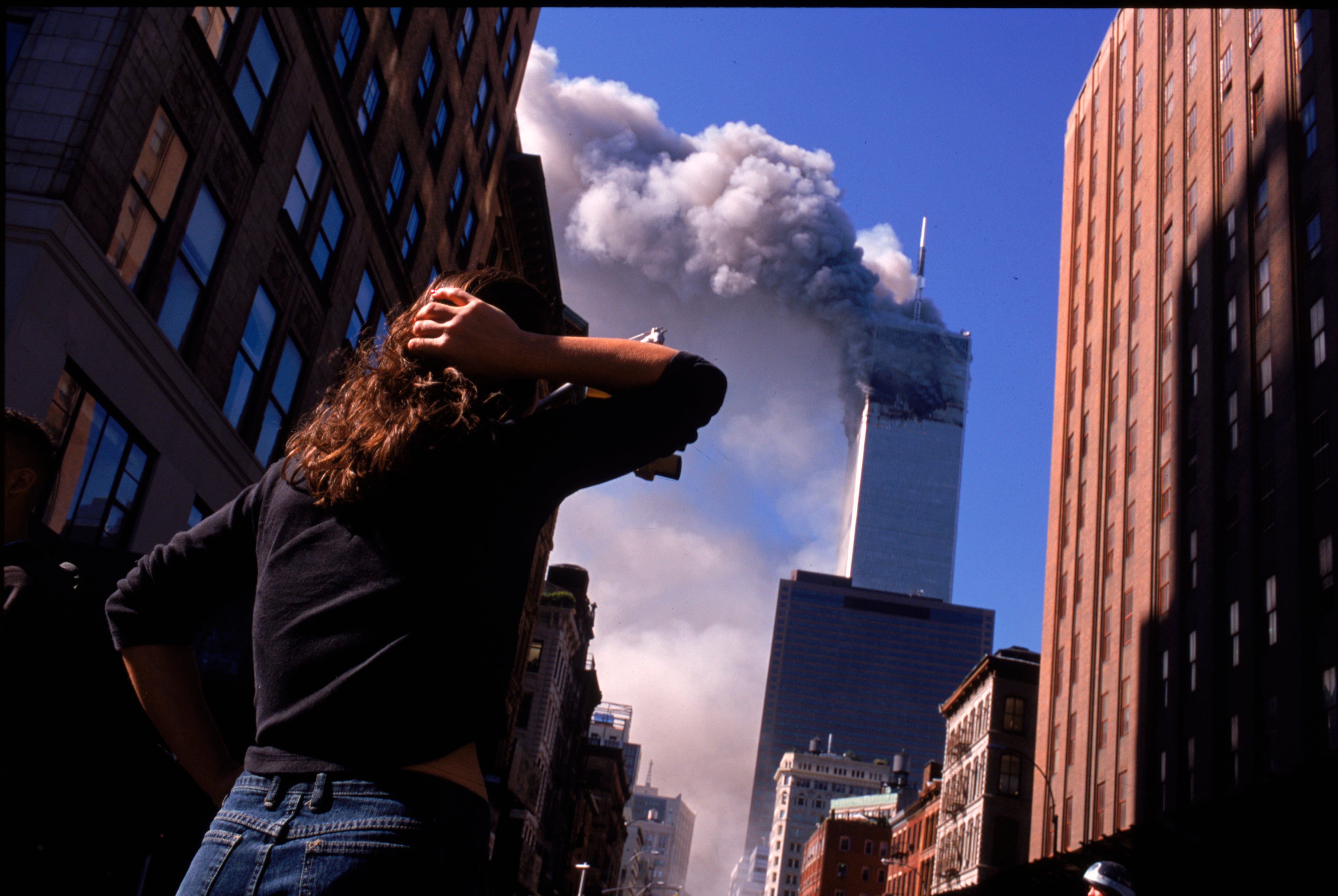Ataque las Torres Gemelas (World Trade Center) el 11 de septiembre del 2001. Foto: Getty Images.