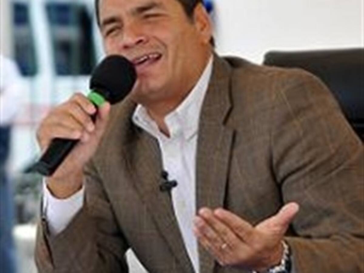 Correa cree que las relaciones con Colombia están en momento de 'gran deterioro'