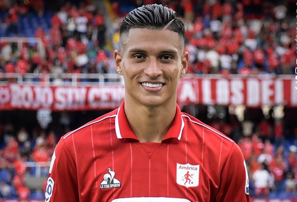 Juan Camilo Portilla, jugador del América de Cali / Foto: @AmericadeCali