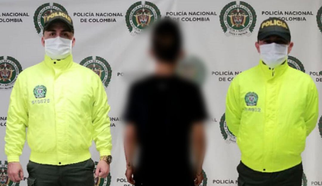 Menor capturado por violencia intrafamiliar.