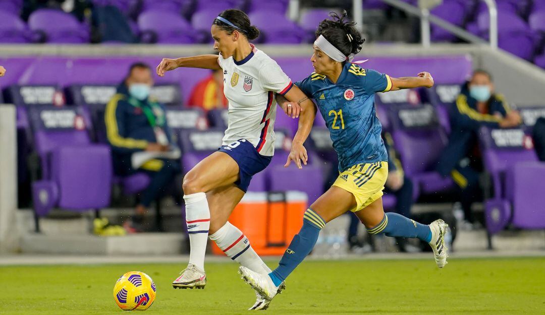La selección femenina de mayores de Colombia volvió a jugar un partido amistoso tras más de 500 días.