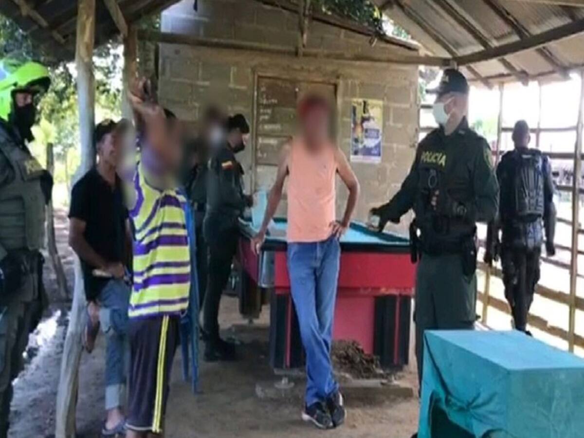 13 personas capturadas por violar medidas sanitarias en Lorica