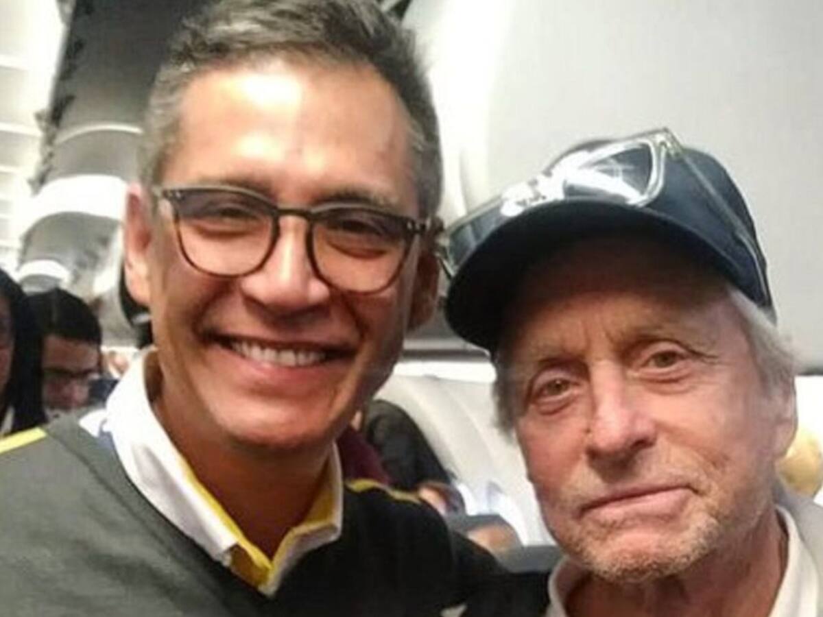 Michael Douglas está en Cali