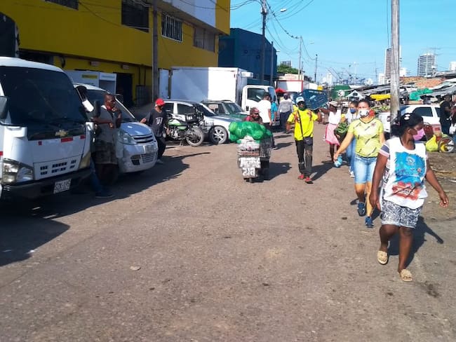 Un muerto deja riña en el Mercado de Cartagena