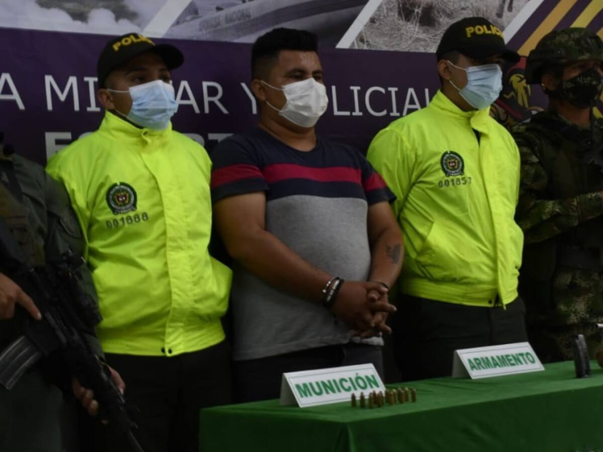 Capturado presunto jefe de milicias del Eln en el Catatumbo