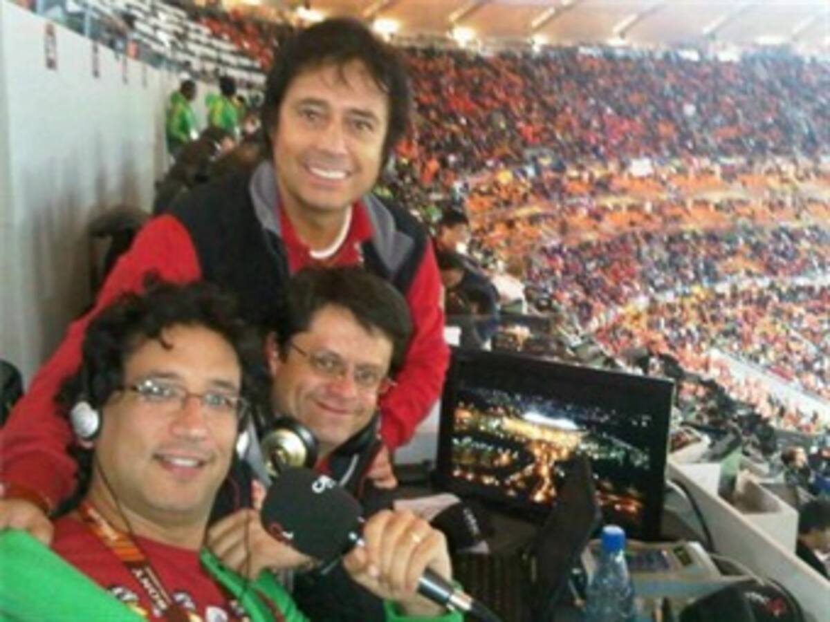 Caracol Radio en directo desde el estadio Soccer City de Johannesburgo
