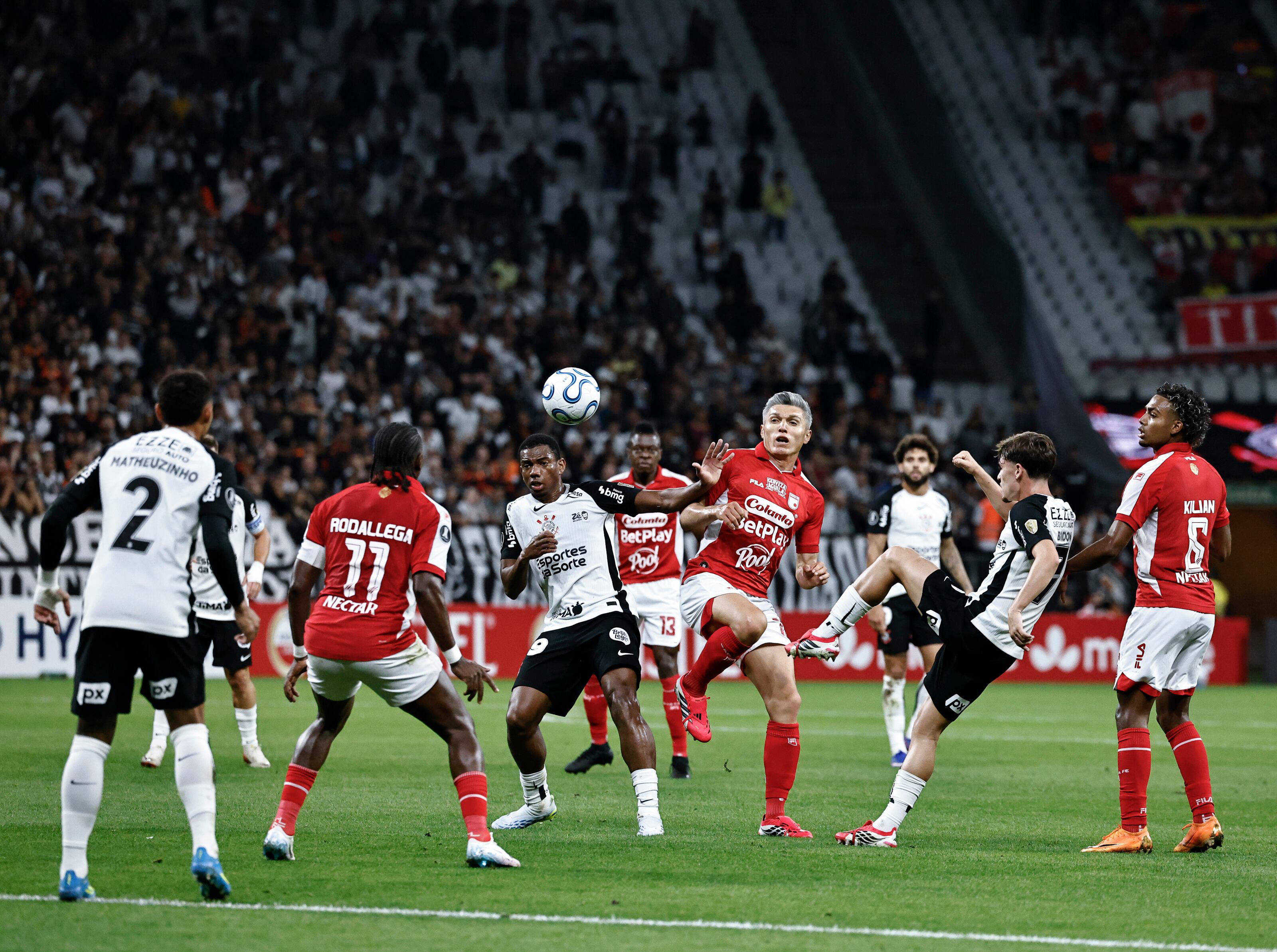 Santa Fe vs. Corinthians en Copa Libertadores: fecha, hora y dónde seguir el partido clave (Photo by Alexandre Schneider/Getty Images)
