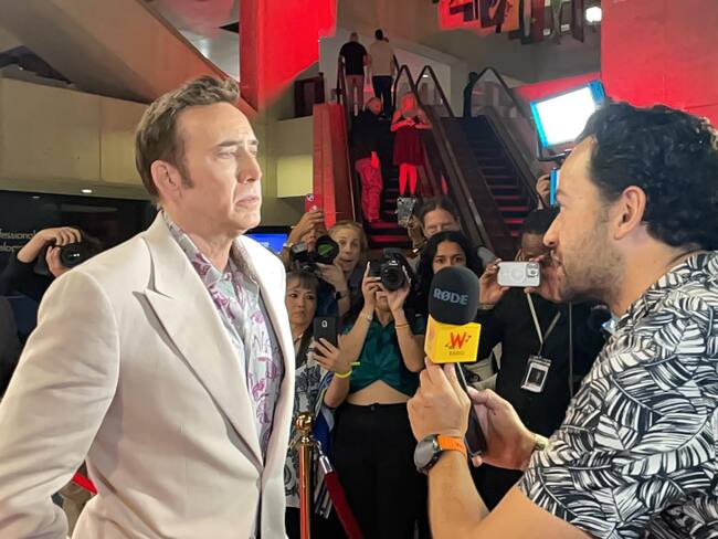 Nicolas Cage habló en La W y revelo las claves de su éxito en Hollywood
