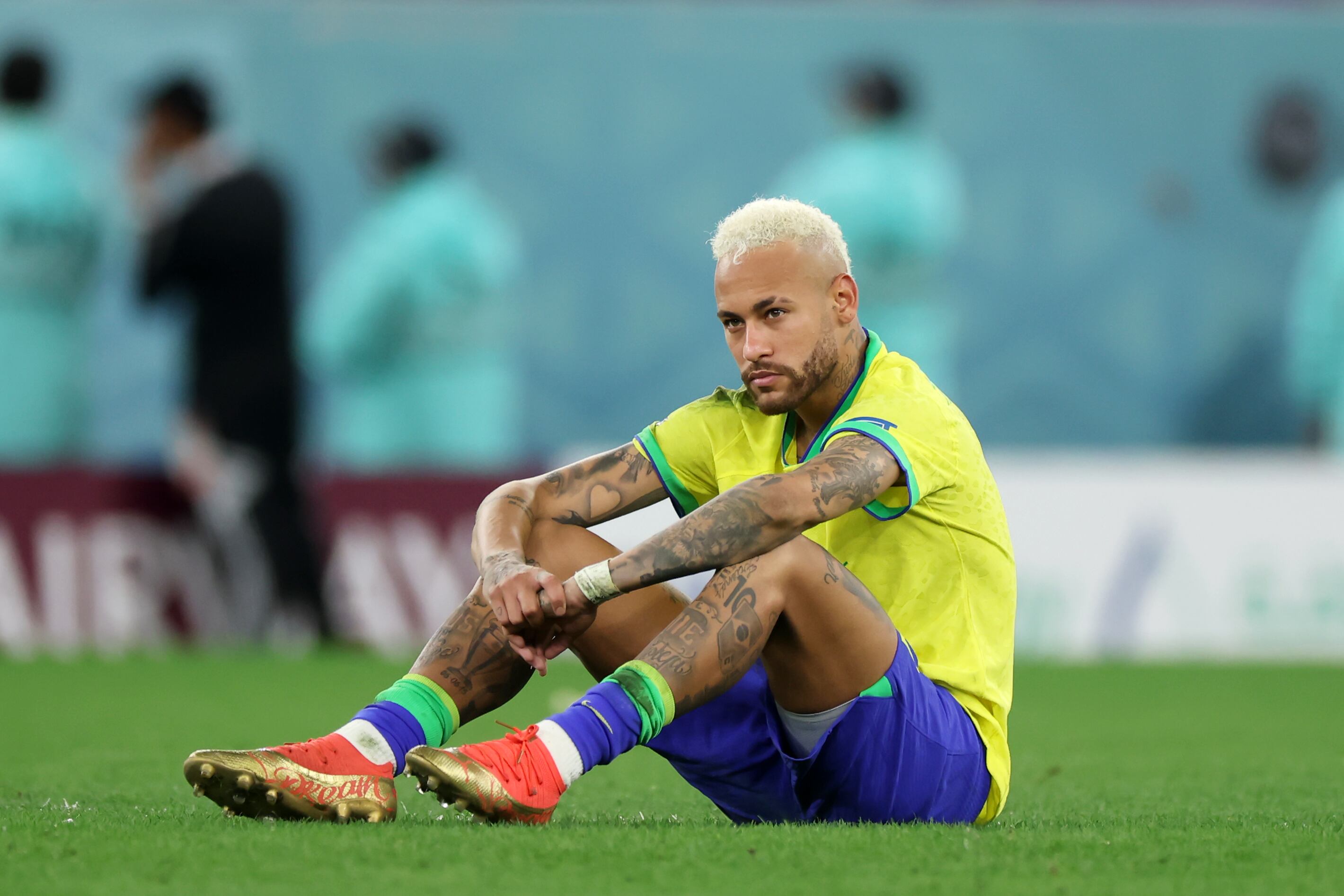 Neymar “molesto y triste” por no haber entrado en la convocatoria de Brasil previo al Mundial 2026 (Photo by Alex Grimm/Getty Images)