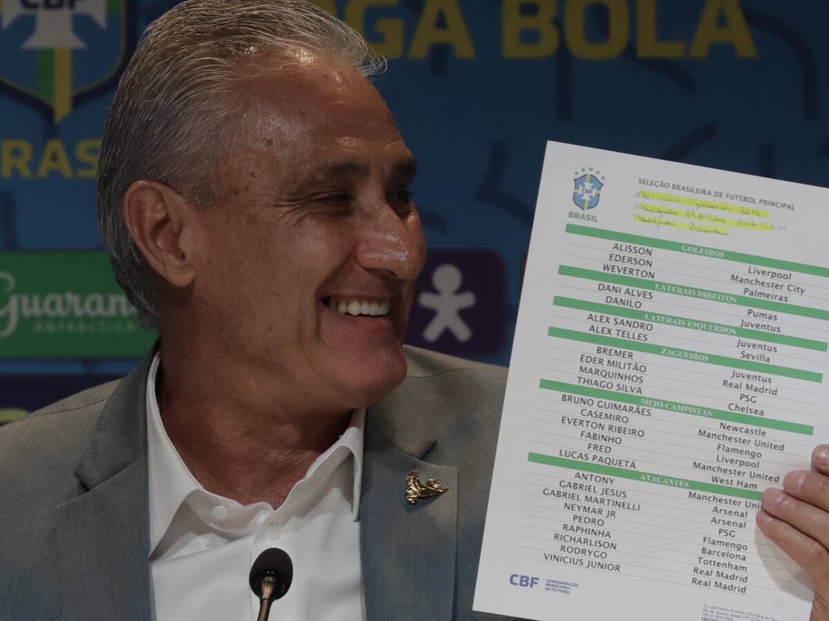 Brasil presentó sus 26 convocados para el Mundial: grandes sorpresas y ausentes