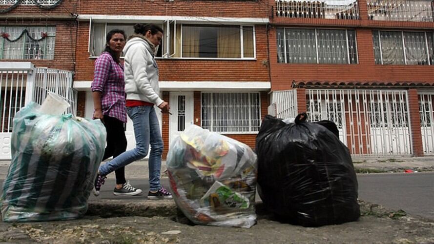 Basura en Bogotá. Foto: Colprensa