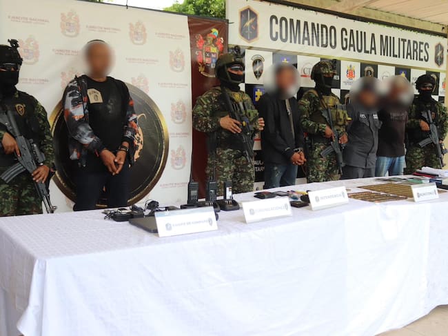 Combates dejan una persona herida y varias capturas en zona rural de Canalete, Córdoba. Foto: prensa Ejército.