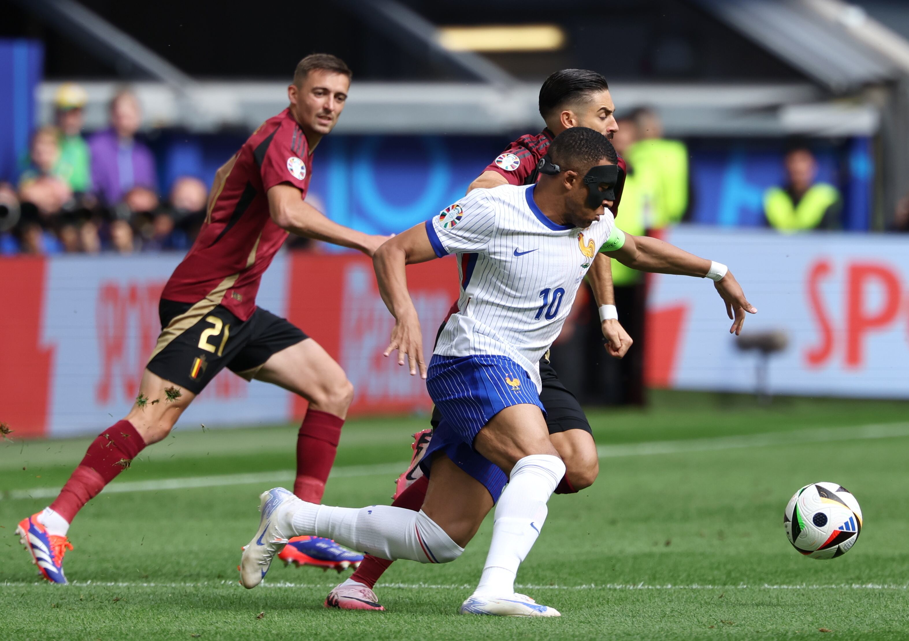 Francia Vs. Bélgica / EFE