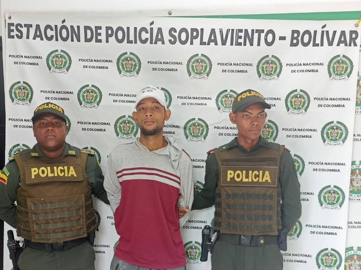 Cayó alias ‘Calderito’, presunto ladrón de calderos y ollas en Soplaviento, Bolívar