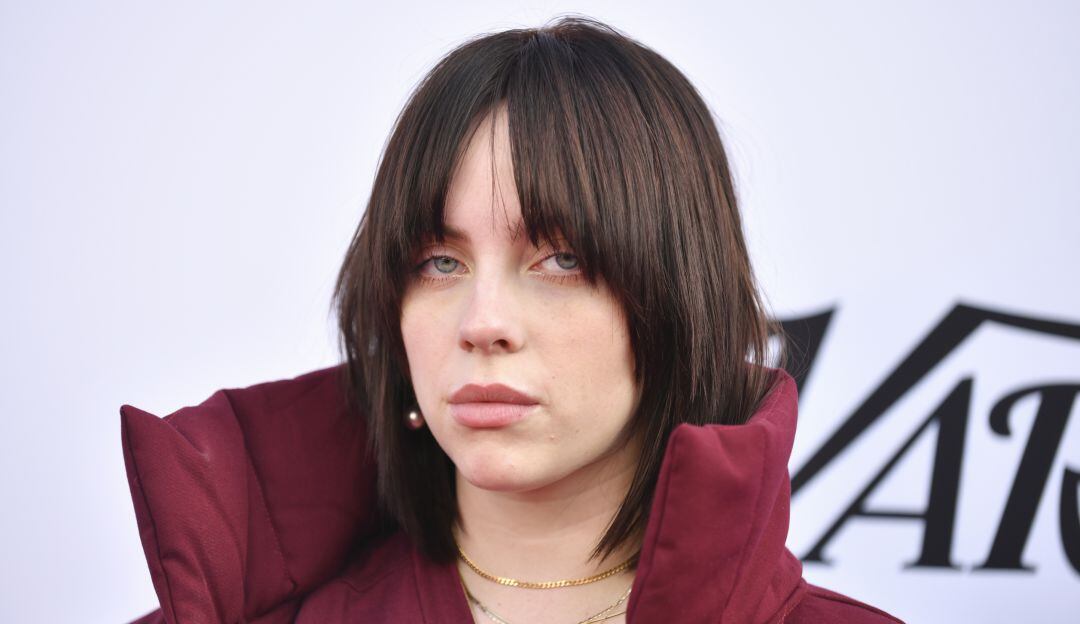 La cantante Billie Eilish en un evento