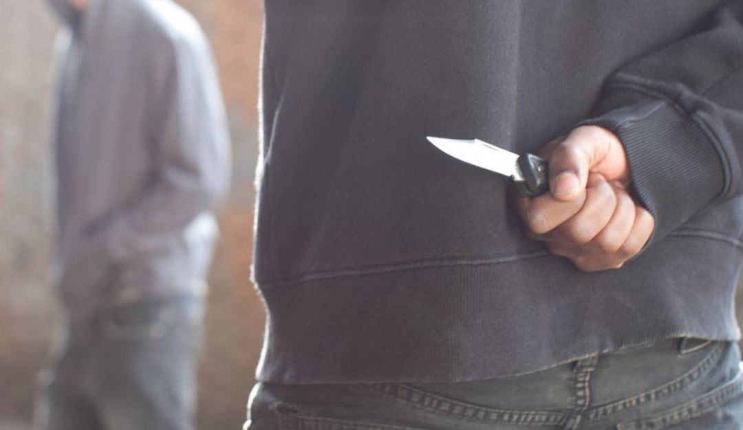 Hurto con arma blanca