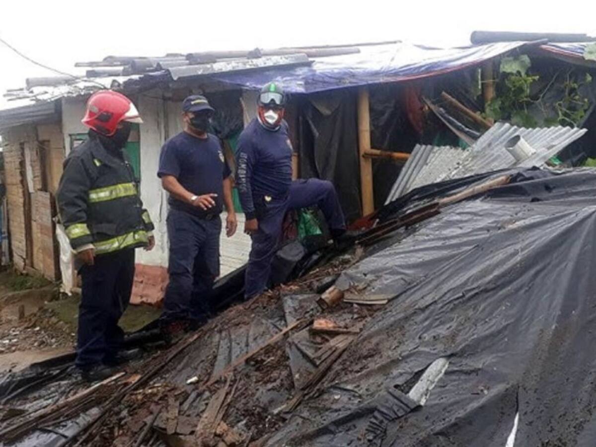 Viviendas subnormales en Armenia son las más afectadas con las lluvias