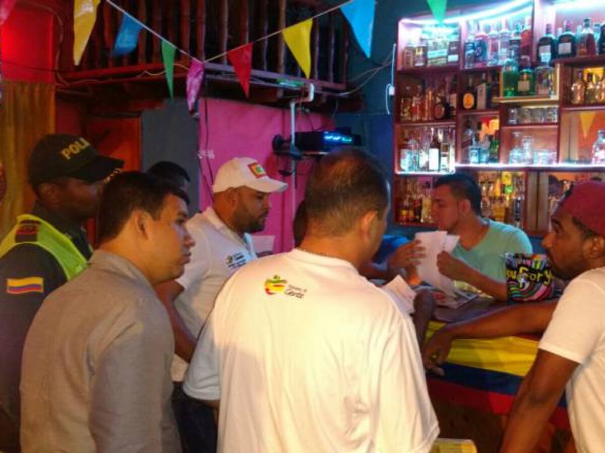 Un establecimiento cerrado y 12 verificados en operativo de la Localidad Uno