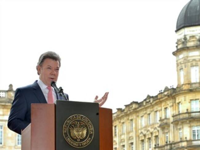 Colombia no puede estar destinada a cien años de soledad: Santos
