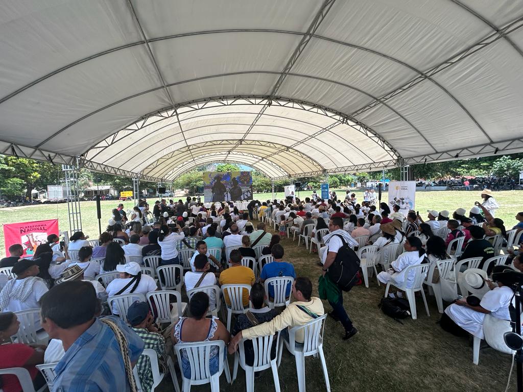 MisiónPaz en la Sierra Nevada de Santa Marta. Foto Cristina Navarro, Caracol Radio