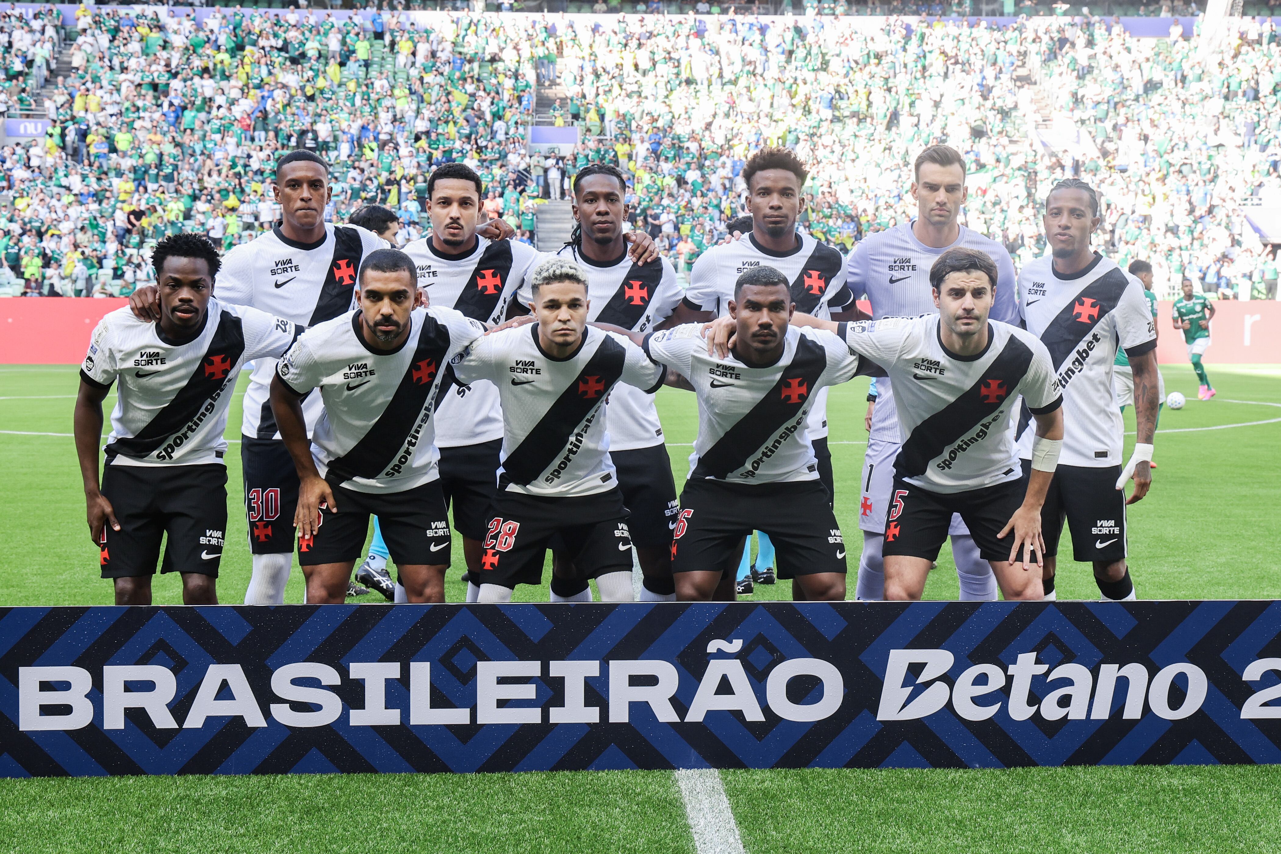 Once titular del Vasco Da Gama en uno de sus compromisos recientes. (Photo by Alex Silva/Sports Press Photo/Getty Images)