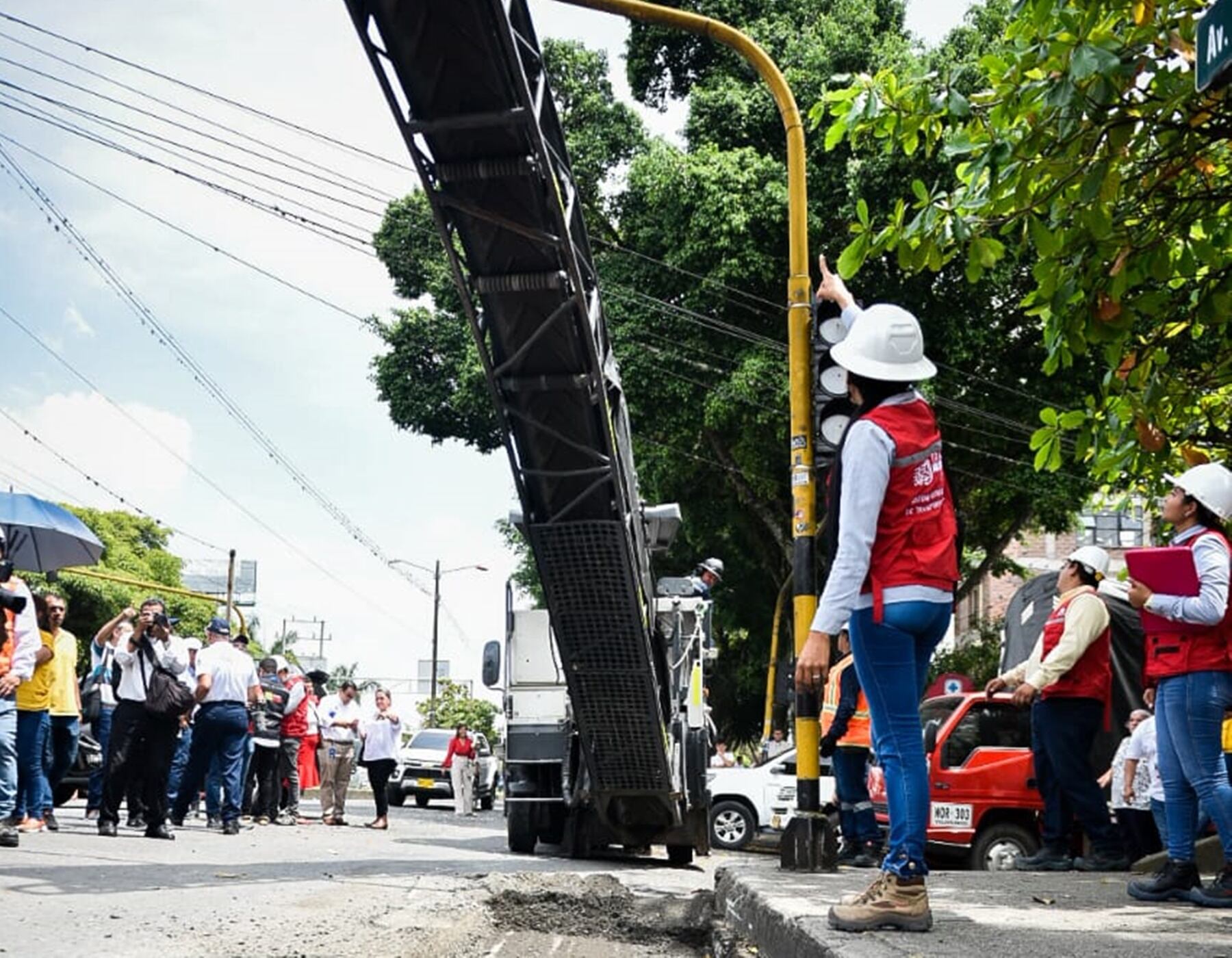 Obras carrera Quinta - Ibagué