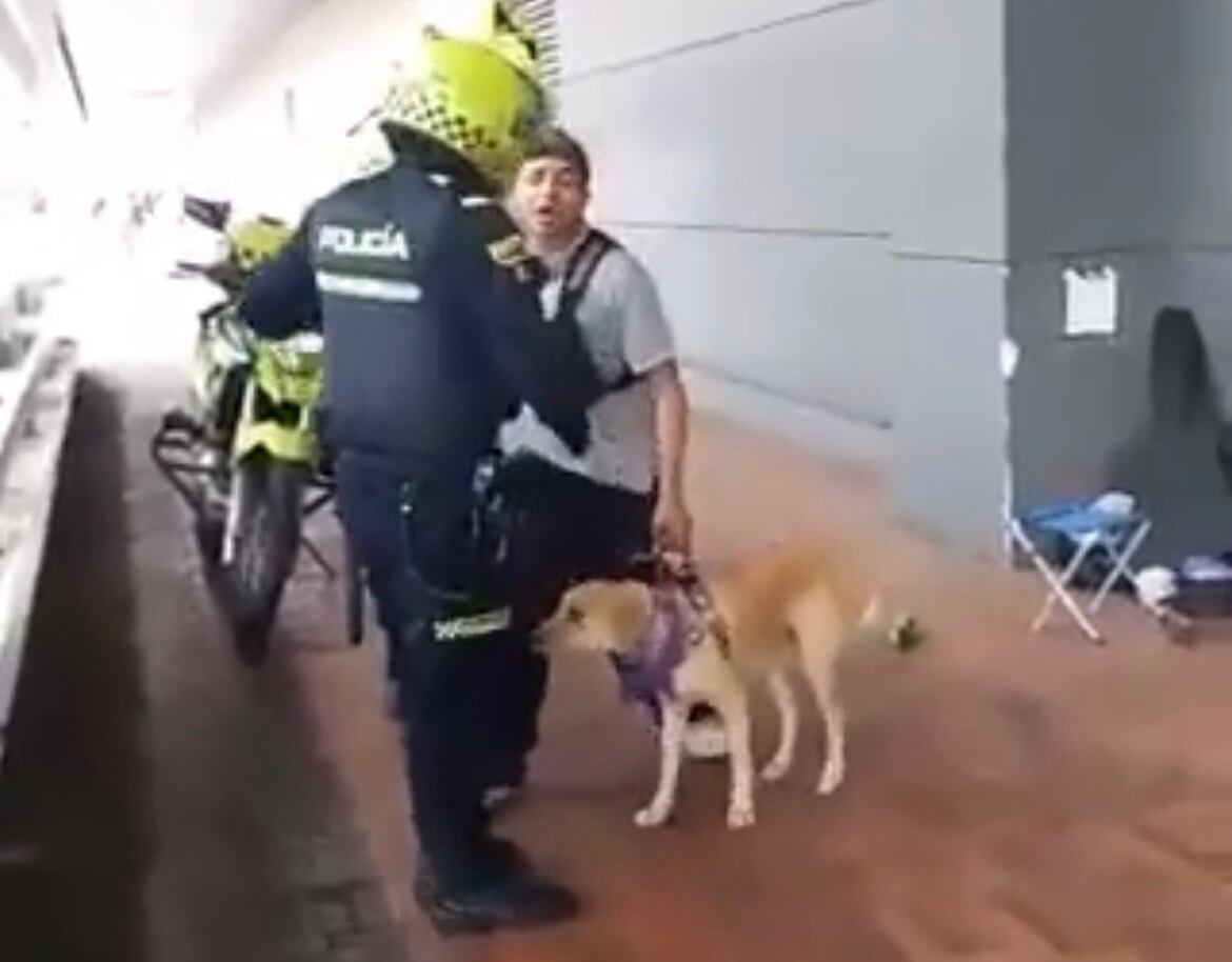 Procedimiento policial contra músico que estaba en compañía de su perro desata polémica: ¿qué pasó?