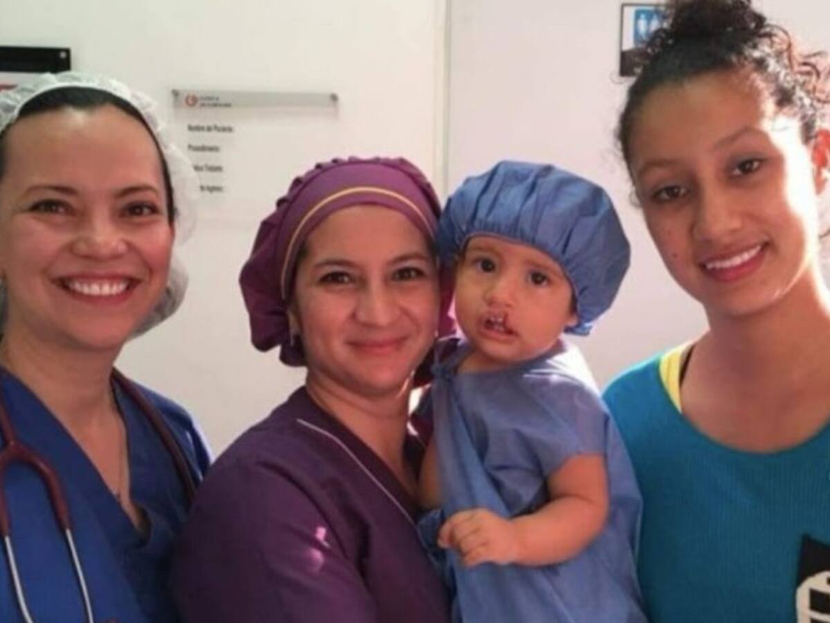 Niños con labio fisurado han sido operados gracias a La Clínica Carolina