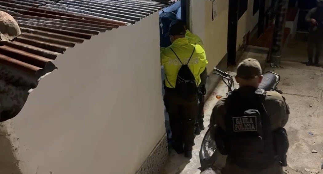 Desarticulan en Ocaña a ‘Los Huracanes’, banda dedicada al hurto a mano armada. / Foto: Policía.