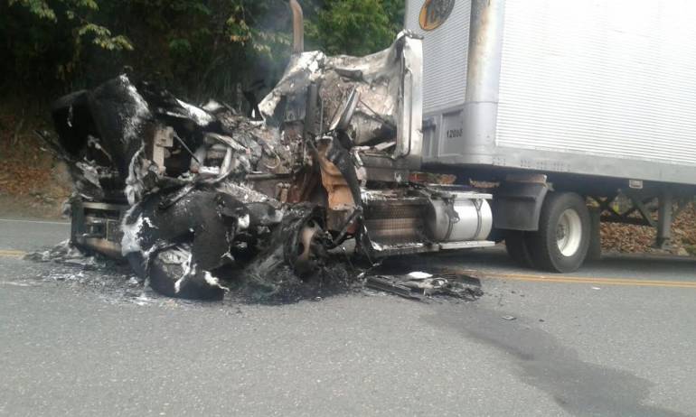 Sector transportador uno de los más afectados con las acciones violentas. 