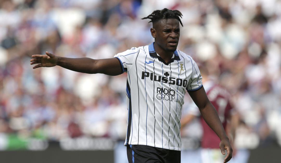 Duván Zapata en el Atalanta