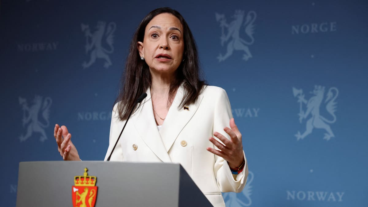 María Corina Machado deja Oslo y continúa recuperación tras fractura en una vértebra