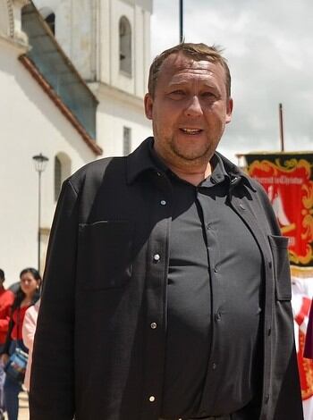 Alcalde de Tunja, Mikhail Krasnov. Foto | Alcaldía Mayor de Tunja