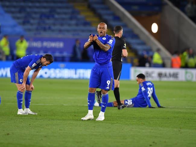 Leicester City tras su descenso a la League One de Inglaterra (tercera división). Foto: Getty Images.