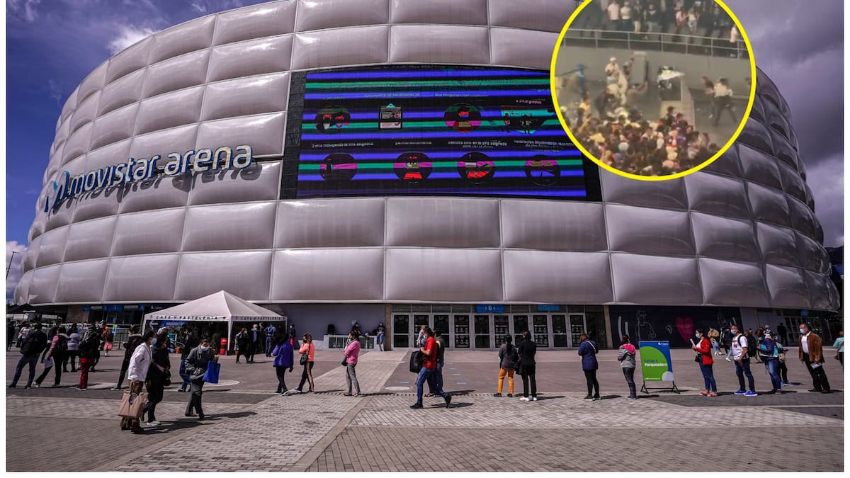 Movistar Arena parecía un escenario apocalíptico, gente con cuchillos y fallas logísticas: asistente