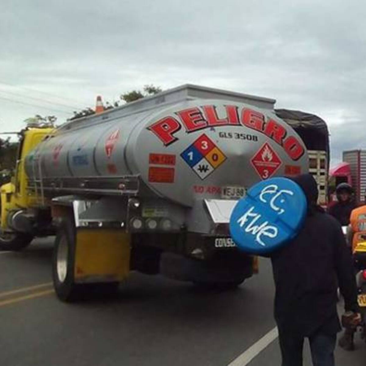Seis capturados y mínimo una decena de vehículos agredidos en Boyacá por paro camionero
