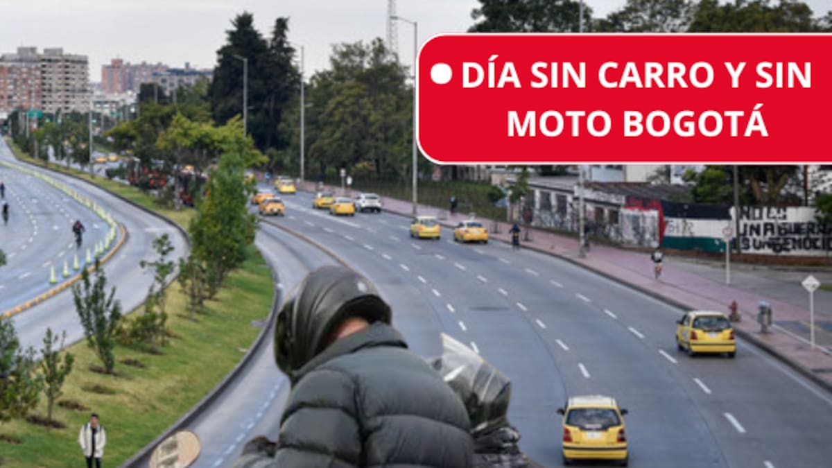 ¿Motos de domiciliarios pueden transitar ? Vehículos autorizados a circular Día sin Carro en Bogotá