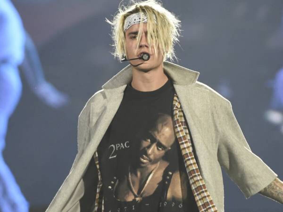 Justin Bieber sufre caída durante un concierto en Estados Unidos